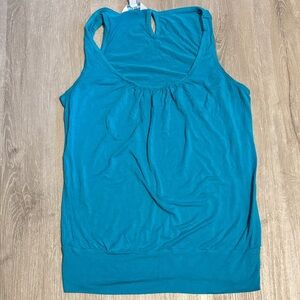 Teal Sleeveless Women's Top